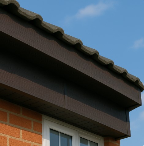 Fiber Cement fascia and soffit